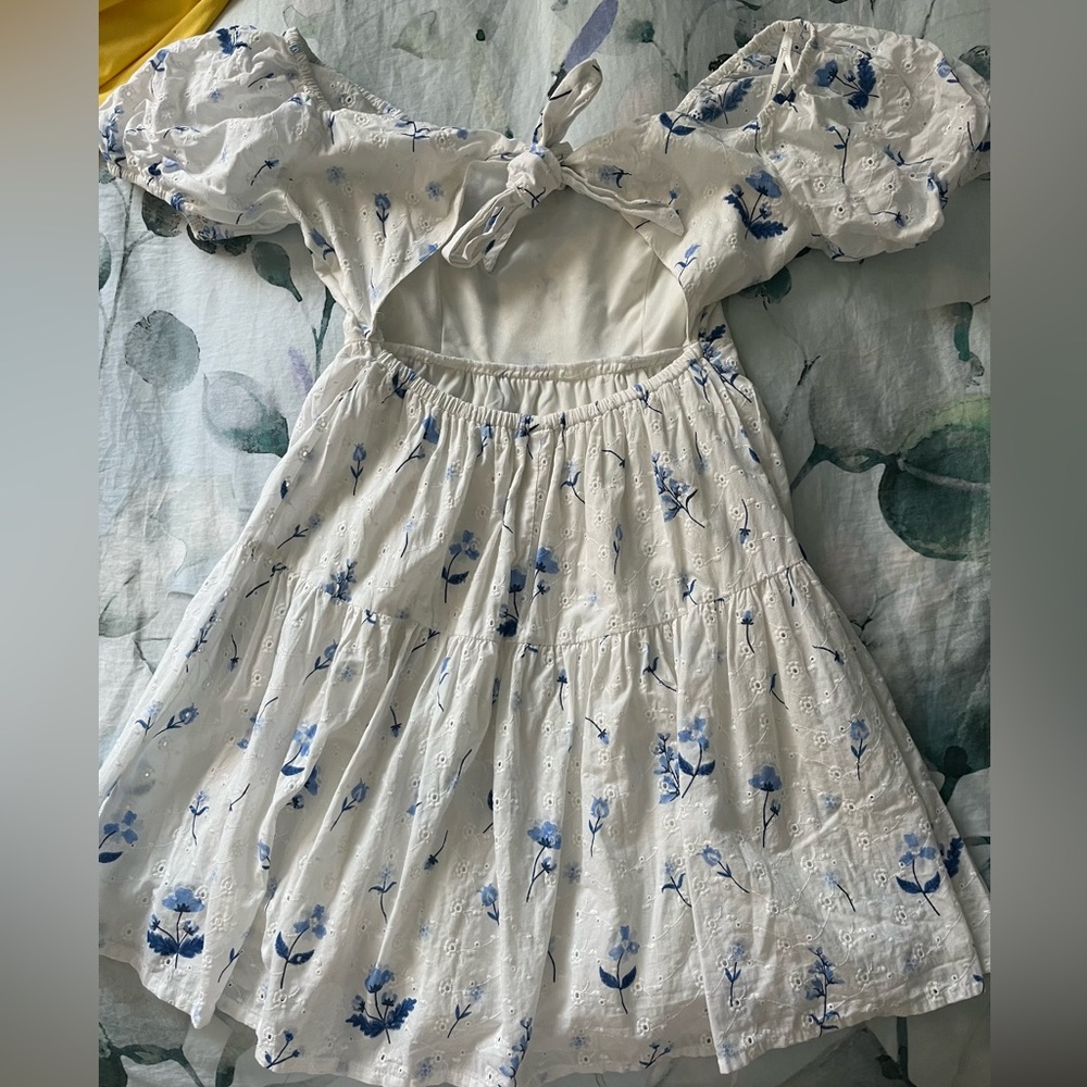 Floral Puff Sleeve Dress